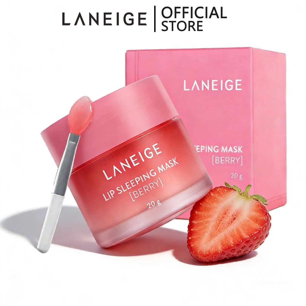 ลาเนจ Laneige Lip Sleeping Mask (Berry)20g ชุ่มชื้นซ่อมแซมข้ามคืน ลดริมฝีปากแห้งและรอยตีน สลีปปิ้งมาส์ก ให้ความชุ่มชื่น