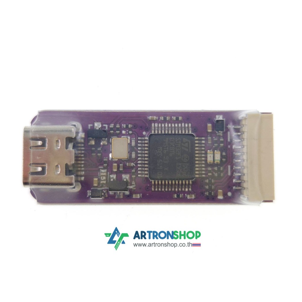 WeAct Mini Debugger ST-Link V2.1 เครื่องโปรแกรม STM32 พร้อม USB to UART ในตัว ราคา ถูกที่สุด ดีลบีเคเค แกลเลอรีภาพที่ 2