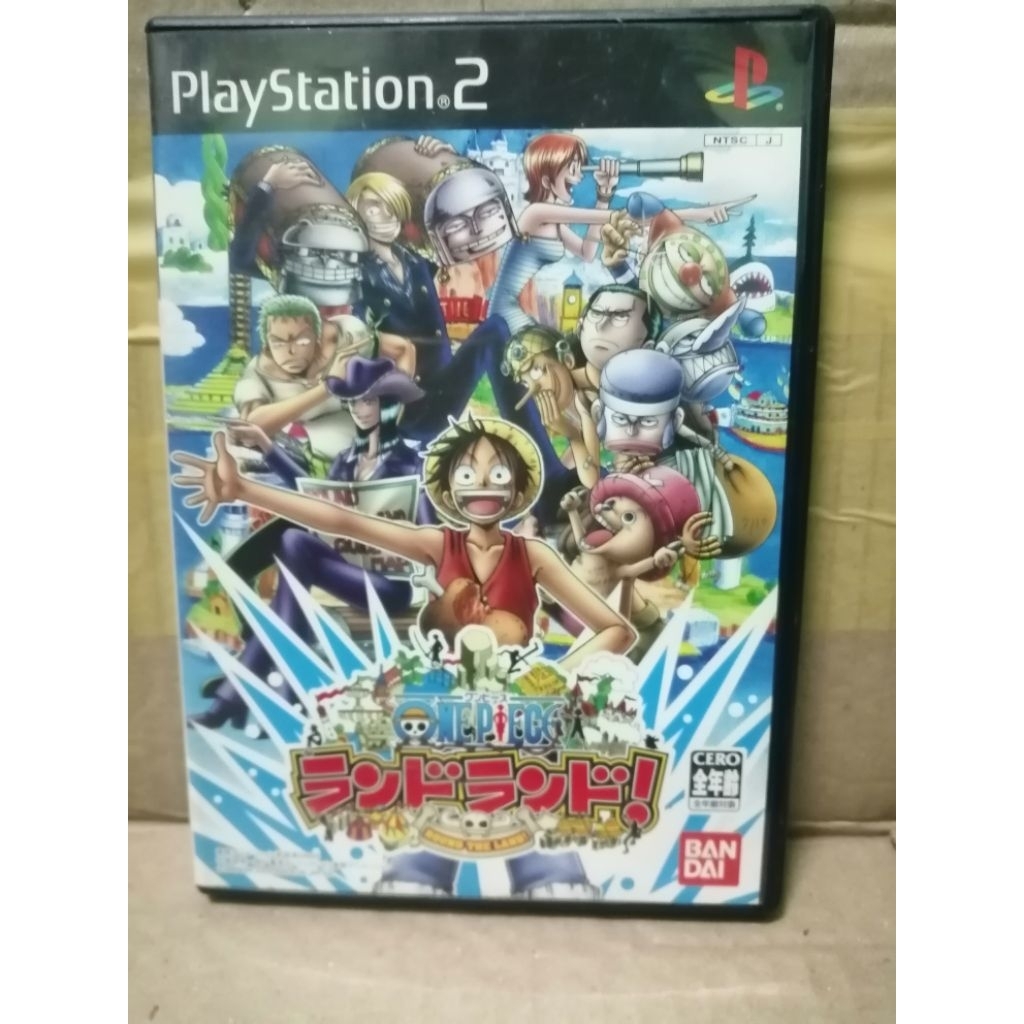One Piece: Round the Land! (ชื่อญี่ปุ่นคือ Wan Pīsu Rando Rando!)​แผ่น​แท้​โซน​ญี่ปุ่น​ [PS2]​