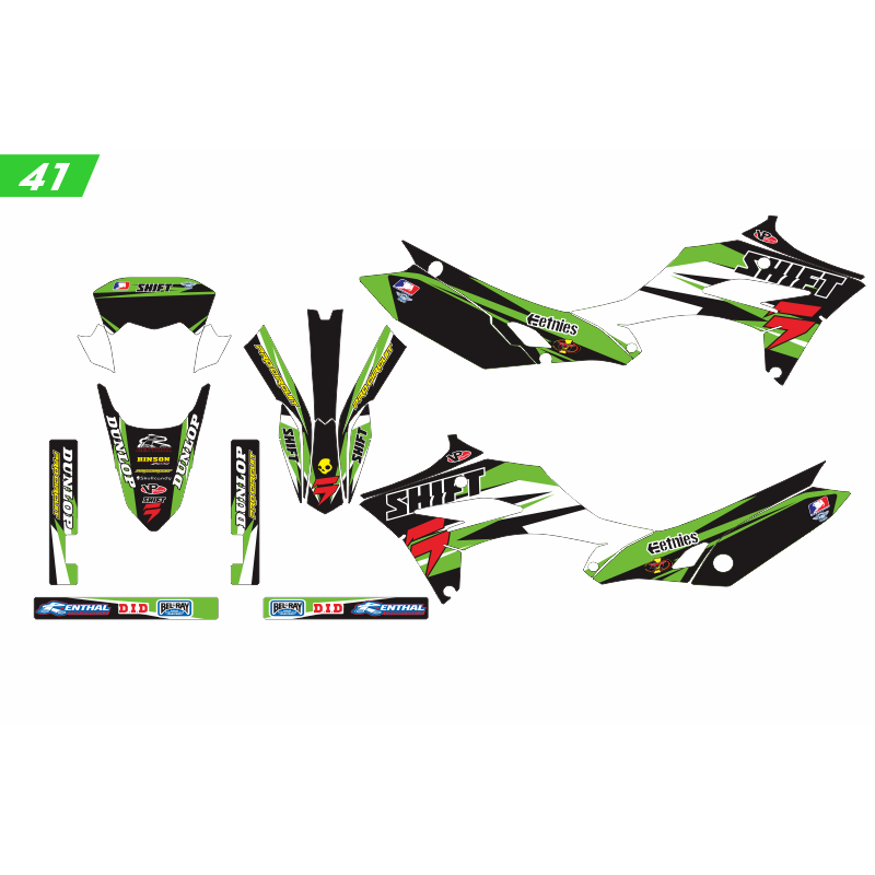สติกเกอร์ KLX230 2024+ (ลาย 01-50) ราคา ถูกที่สุด ดีลบีเคเค แกลเลอรีภาพที่ 6