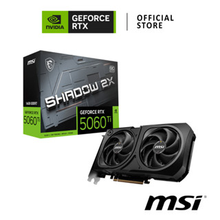 MSI NVIDIA® GeForce RTX™ 5060 Ti 16G SHADOW 2X OC PLUS VGA C…