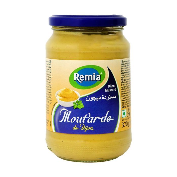 Mustard Dijon 370g – Remia มัสตาร์ดดิจอง รสชาติเข้มข้น หอมมัสตาร์ดแท้ สไตล์ยุโรป