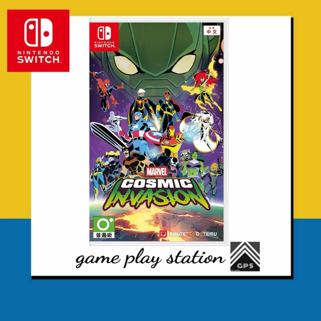 nintendo switch marvel cosmic invasion ( english )