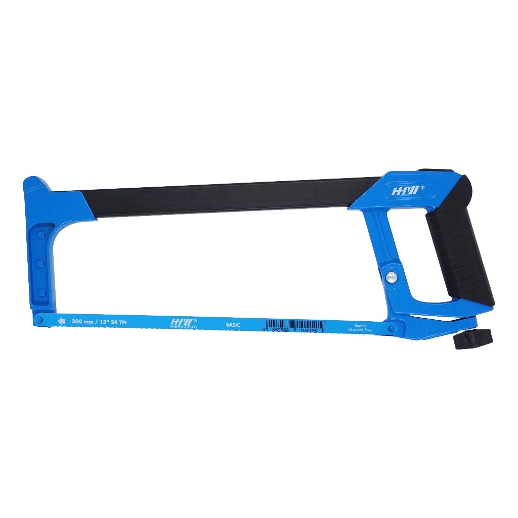 HHW โครงเลื่อย 12 นิ้ว Hacksaw Aluminium Alloy 12" ออกแบบตามหลักสรีรศาสตร์ เบาแรงทุกงาน