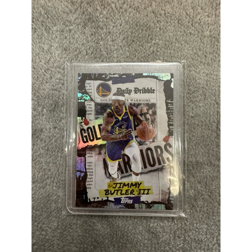 การ์ด Topps basketball golden state warriors Jimmy Butler III