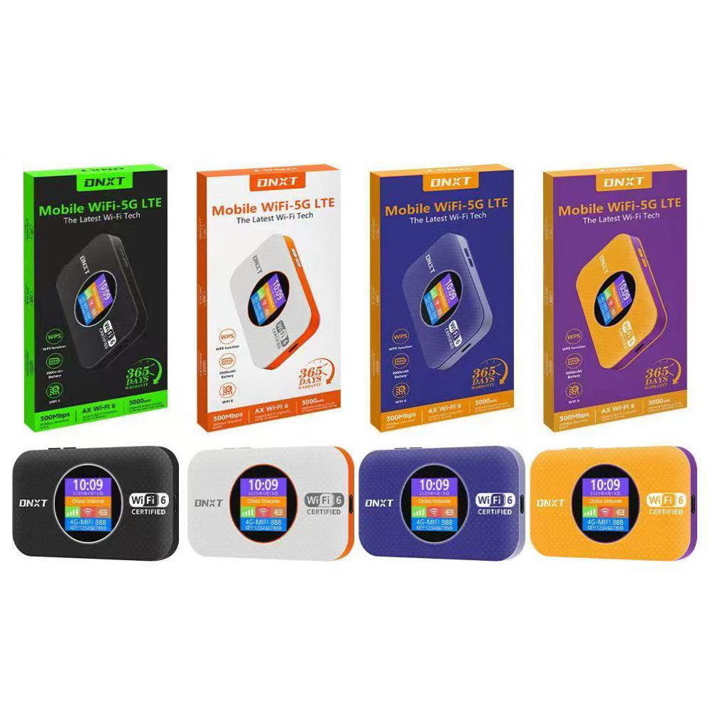 รุ่นใหม่ Pocket WiFi-5G รุ่นMF967  Router 150Mbps Wireless Router 3000mAh Broadband Wide Coverage