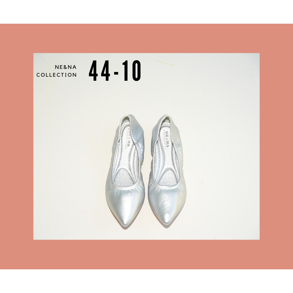 รองเท้าเเฟชั่นผู้หญิงเเบบคัชชูส้นเตี้ย No. 44-10 NE&NA Collection Shoes