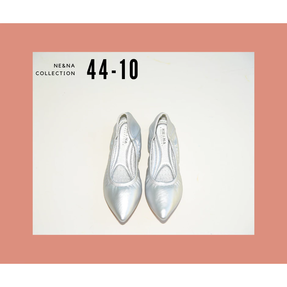 รองเท้าเเฟชั่นผู้หญิงเเบบคัชชูส้นเตี้ย No. 44-10 NE&NA Collection Shoes
