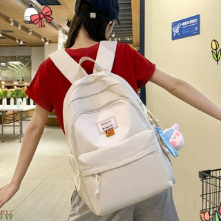 Tarabags กระเป๋าเป้สะพายหลัง น่ารัก กระเป๋าเป้ กันน้ำ ความจุสูง แบบเรียบง่าย กระเป๋านักเรียน