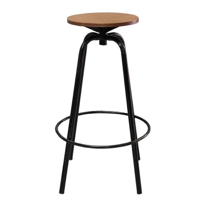 พร้อมส่ง ไวมาก เก้าอี้บาร์ ท็อปไม้กลม