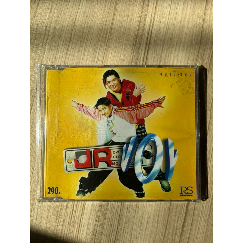 ซีดี เพลง cd audio แผ่นแท้            เจอาร์ วอย                       หายาก jr voy
