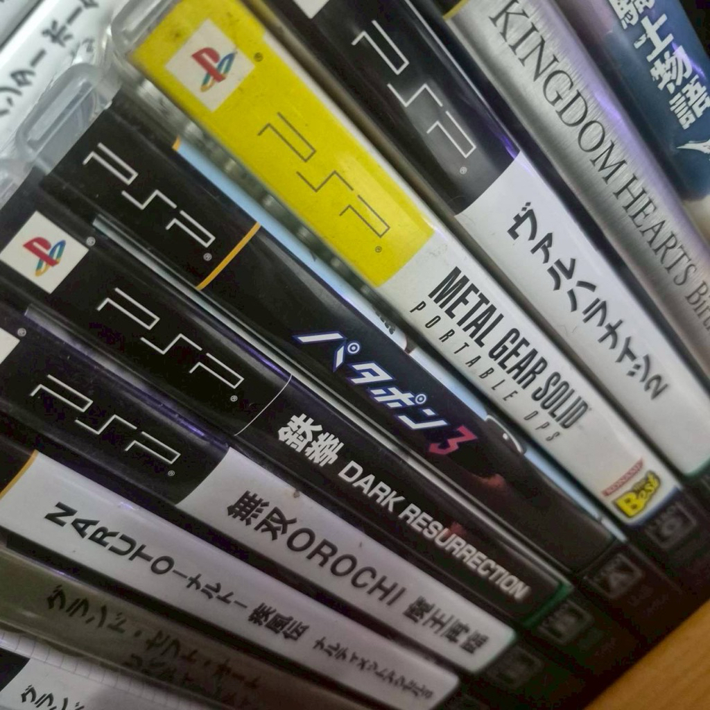 แผ่น PSP [UMD] หลายแบบ