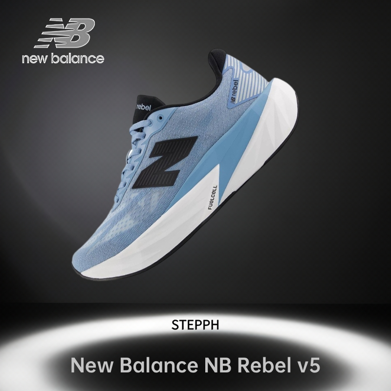 ของแท้ 100%-New Balance FuelCell Rebel v5  Low Sneaker MFCXLH5 blue