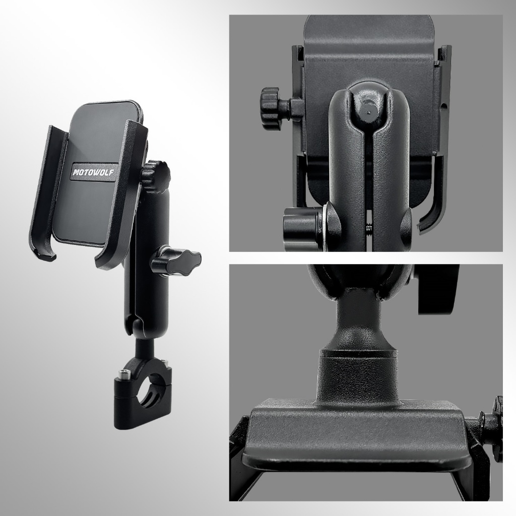 motowolf mdl 2821 ที่จับมือถือมอเตอร์ไซค์ ที่จับโทรศัพท์มอเตอร์ไซค์ ที่วางมือถือมอไซค ราคา ถูกที่สุด ดีลบีเคเค แกลเลอรีภาพที่ 6
