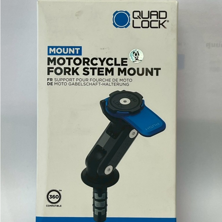 Quad Lock Brake MOUNT MOTORCYCLE FORK STEM MOUNT
