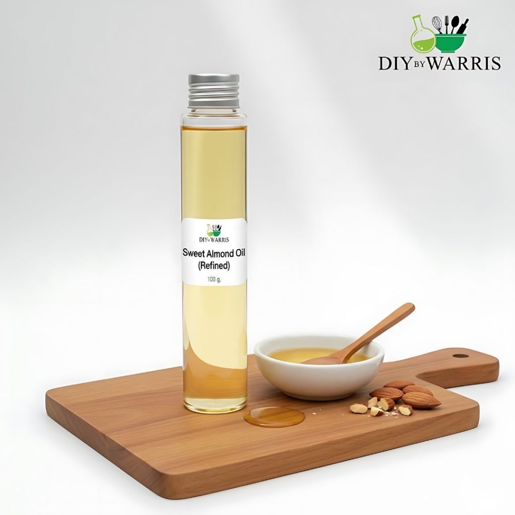 Warrissara Sweet Almond Oil (Refined) 100 g. (น้ำมัน Sweet Almond Oil เกรด Refined)