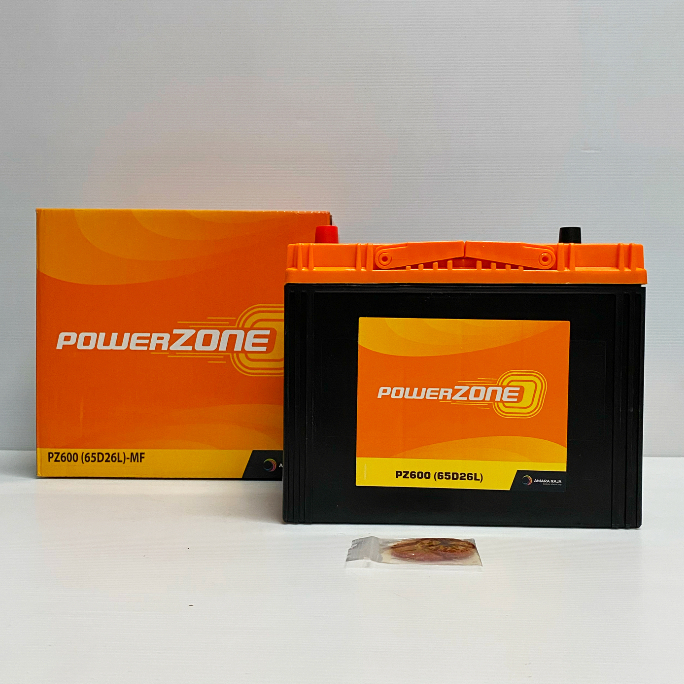 Power Zone 65D26L MF : แบตเตอรี่รถเก๋ง Camry (ACV41) INNOVA CEFIRO A31 LANCER E-CAR MAZDA 3 ราคา ถูกที่สุด ดีลบีเคเค แกลเลอรีภาพที่ 5