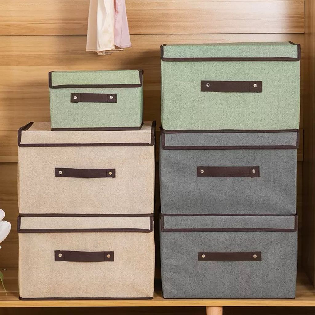 ❣️E2U0406❣️กล่องเก็บของอเนกประสงค์ แบบพับเก็บได้ - รูปที่ 3