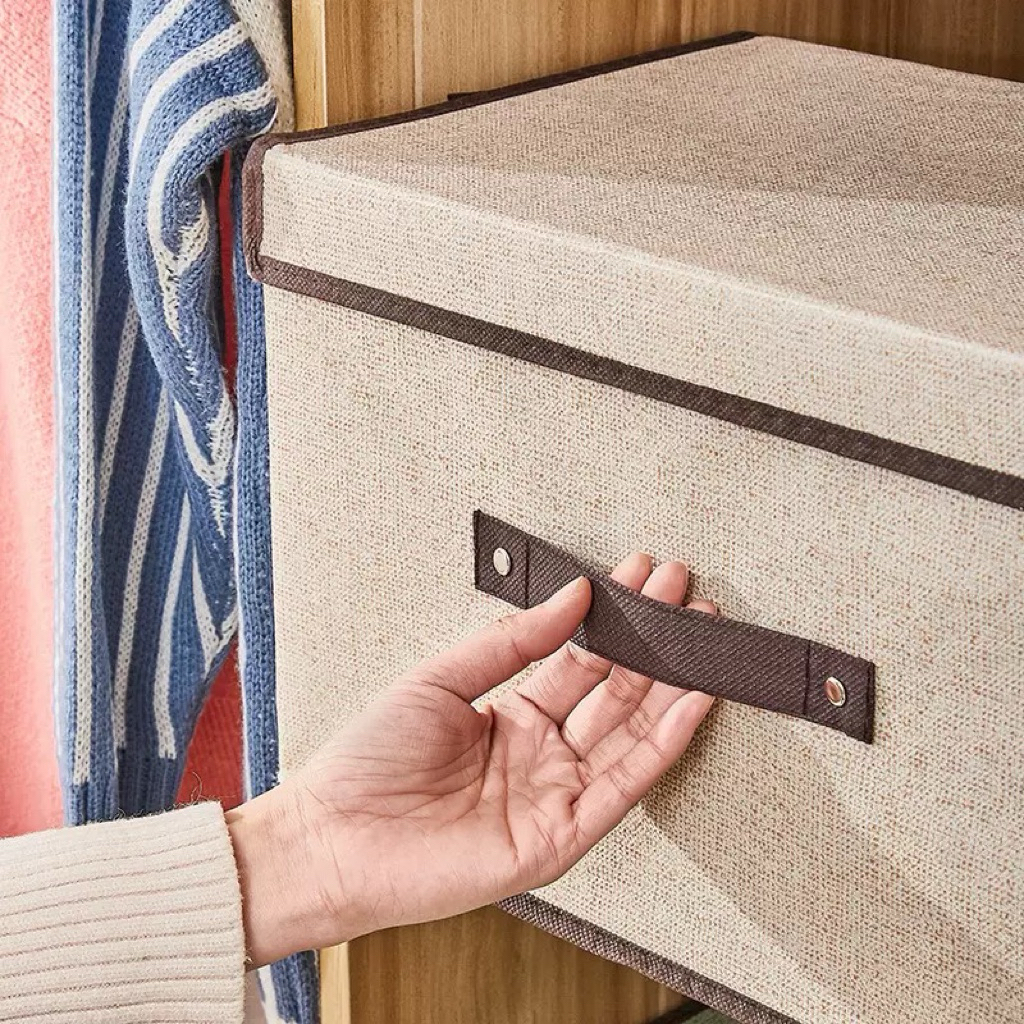 ❣️E2U0406❣️กล่องเก็บของอเนกประสงค์ แบบพับเก็บได้ - รูปที่ 4