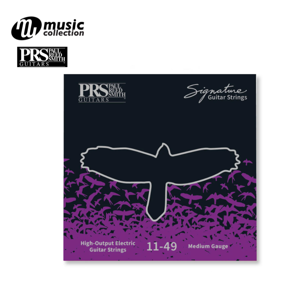 สายกีตาร์ไฟฟ้า  PRS Signature Medium Guitar Strings 11-49