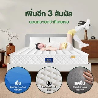 Dreame ที่นอนยางพาราแท้ไฮบริด ที่นอนสปริงอัจฉริยะขั้นสูง สามารถปรับสมดุลทุกส่วนของร่างกายได้เป็นอย่างดี