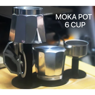 [ New Arrival ] แท่นวางจัดเก็บอุปกรณ์ Moka Pot ใช้ได้ทั้งขนาด 3 cup และ 6 cup โมก้าพอต Drying Station