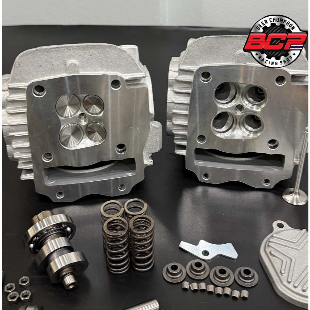 ฝาสูบ 4วาล์ว ฝาสูบBCP อุปกรณ์ครบชุด ขนาดวาล์ว19/22 21/24 22/25 ถูกสุด