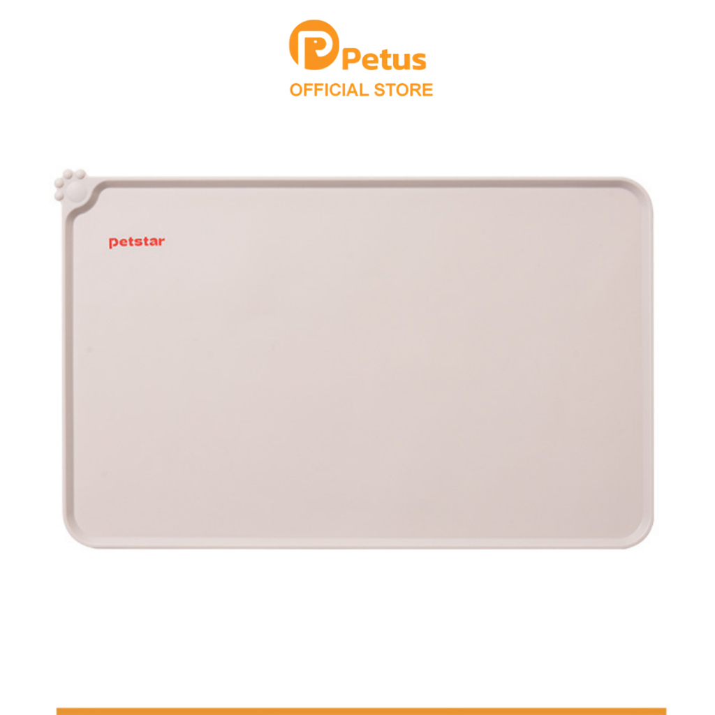 Petus แผ่นรองจานอาหารสัตว์เลี้ยง Silicone pet feeding mat ปลอดภัยต่อสัตว์เลี้ยง ไม่ส่งกลิ่น ซิลิโคนหนา ทนต่อความร้อน