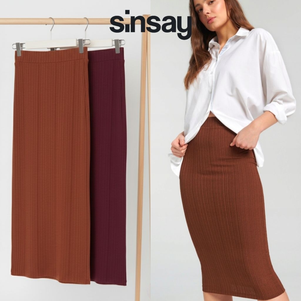 Sinsay กระโปรงยาวทรงดินสอเข้ารูป