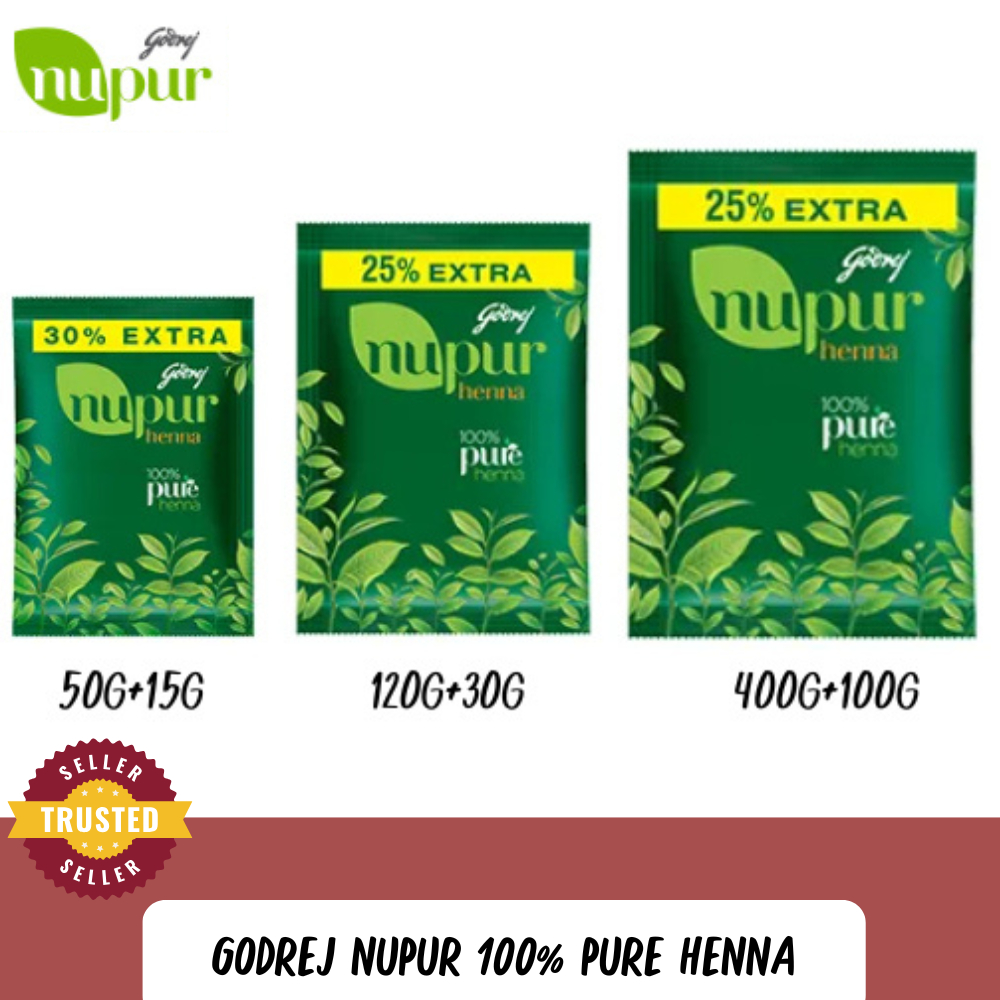 เฮนน่าธรรมชาติ100% Henna Nupur 100% natural 65g /150g
