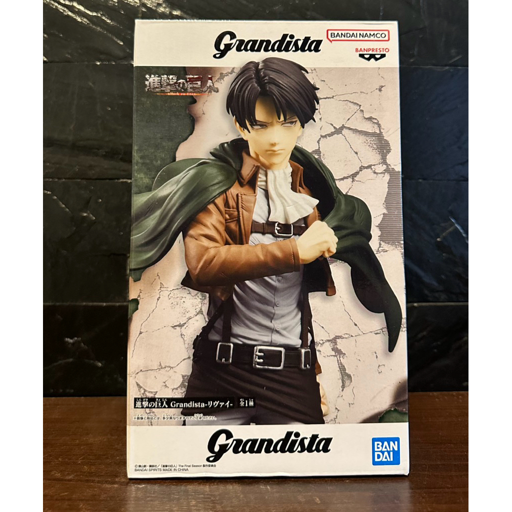 (ลิขสิทธิ์แท้💯%) รีไวล์ แอคเคอร์แมน Levi Ackerman ผ่าพิภพไททัน Attack on Titan Grandista