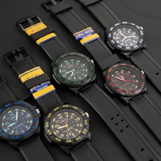 AOPOL นาฬิกาข้อมือแฟชั่น สควอตซ์ สไตล์สุดเก๋ สายยางหน้าปัดพร…