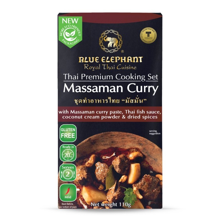 Blue Elephant cooking set Massaman curry paste 110g