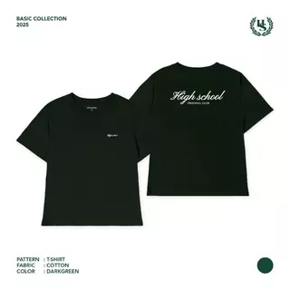 Highschool Basic Collection : Routine OG Logo T-Shirt - เสื้อยืดลายออริจินัลคลับ - TPB06818
