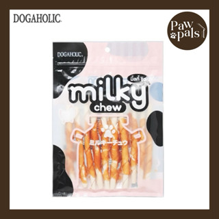 Dogaholic Milky Chew ด็อกอะโฮลิค มิ้ลกี้ ไก่พันไวท์สติ๊ก 10 …