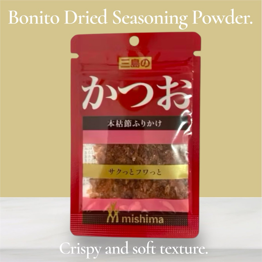 ผงโรยข้าว รสปลาคัตสึโอ กรอบ นุ่ม 10กรัม