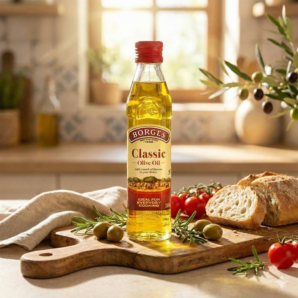 [Made​ in​ Spain]​ Borges Classic Olive Oil 250 ml. น้ำมันมะกอกคุณภาพระดับโลกจากสเปน 🇪🇸 250ml