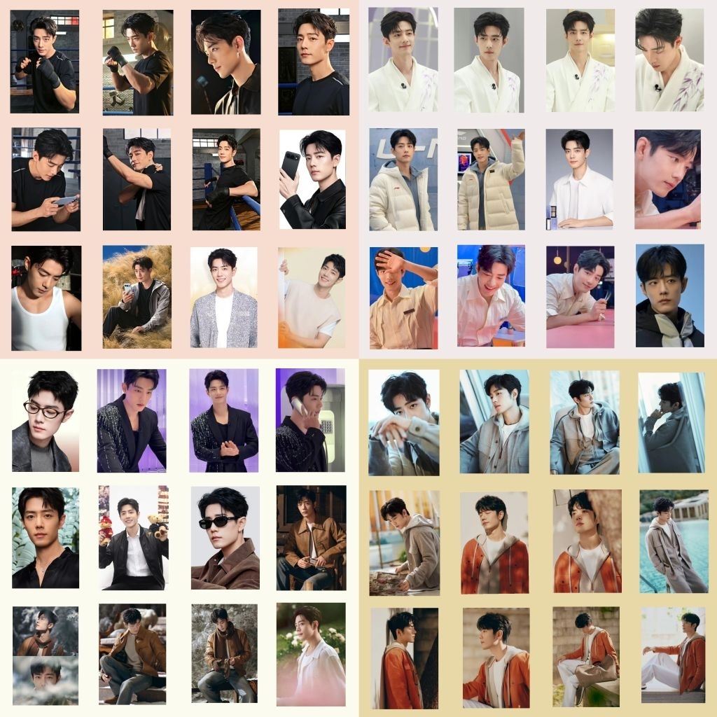 ✅ พร้อมส่ง New‼️เซ็ตการ์ดเซียวจ้าน "Early Winter" มี 60 ใบ (Fanmade) รูปใหม่ล่าสุดพี่จ้าน