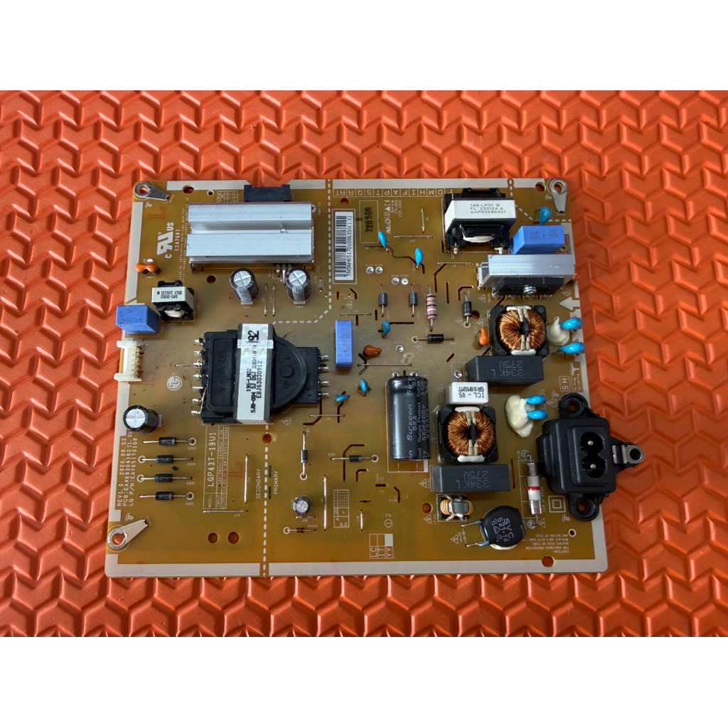 บอร์ดซัพพลายทีวีLGรุ่น 43UP7500PTC/43UQ7500PSF