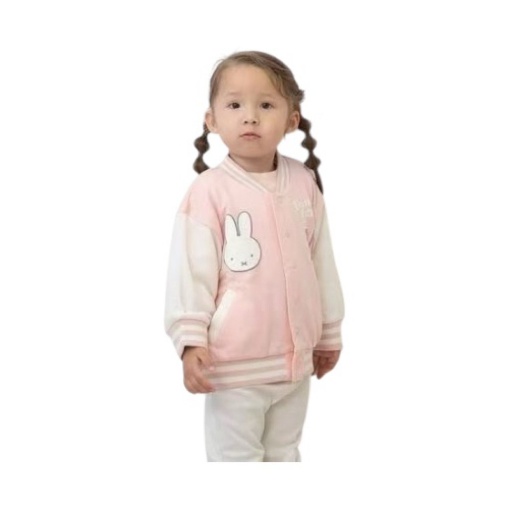 [Miffy]เสื้อคลุมกระดุมหน้าผ้าหนานุ่มสำหรับฤดูหนาว