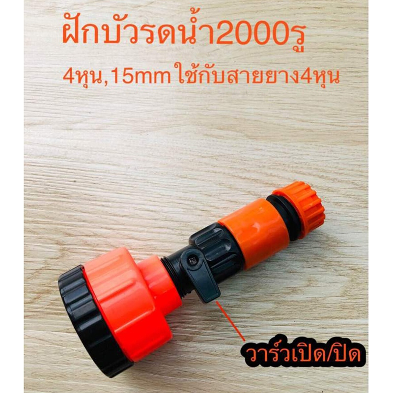 (พร้อมส่ง) ฝักบัวรดน้ำ 2000 รู ขนาด 4หุน,5-6หุน ฝักบัวรดน้ำแคคตัส ฝักบัวรดน้ำบอนไซ ฝักบัวรดน้ำต้นไม้ - รูปที่ 6