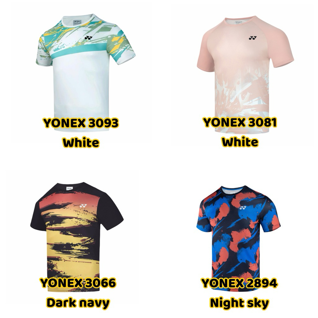 [NEW MODEL 2026] YONEX SHIRT 3093 3081 3066 2894 RUN AWAY ของแท้ 100%