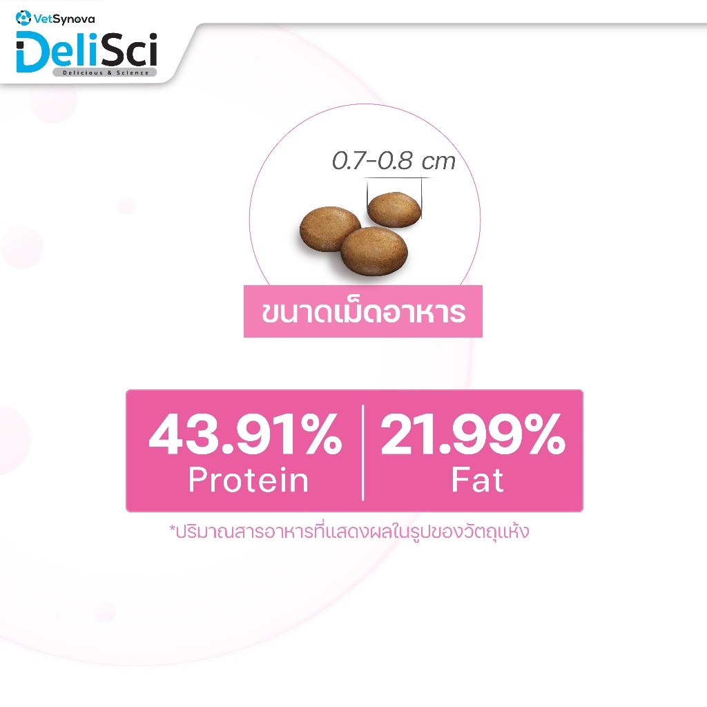 [เซ็ตคู่สุดคุ้ม] DeliSci Skin & Coat Cat อาหารเม็ดสูตรบำรุงผิวหนังและเส้นขน 1kg+ อาหารเปียกสูตรบำรุงผิวหนังและเส้นขน - รูปที่ 2