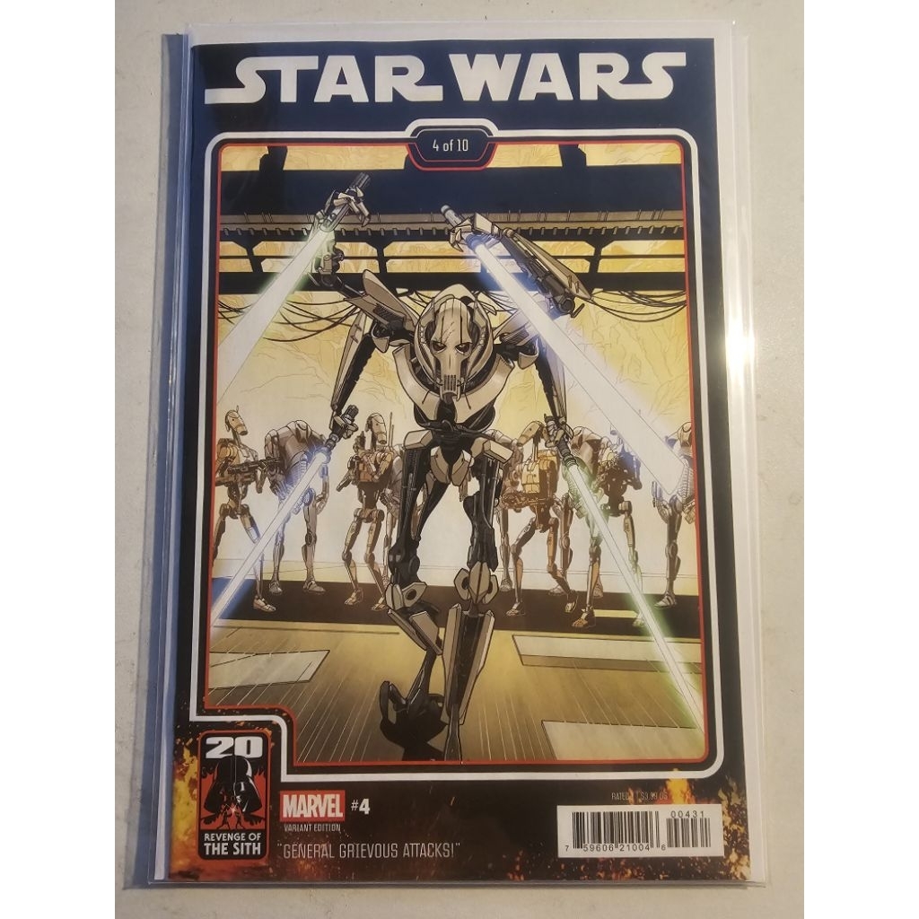 Star Wars #4 – Variant Edition
(General Grievous Attacks!)