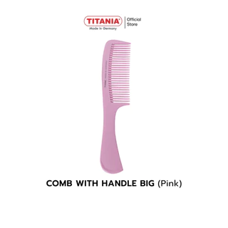 TITANIA Comb with handle Big หวีซี่มีด้าม หวีซี่ ขนาด 21 cm. นำเข้าจากเยอรมันนี
