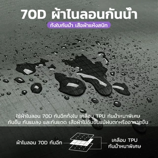 ถุงสูญญากาศกันน้ำสําหรับเดินทาง Travel เป๋าบีบอัดสูญญากาศ IP67 ถุงสูญญากาศมีวาล์วสุญญากาศ