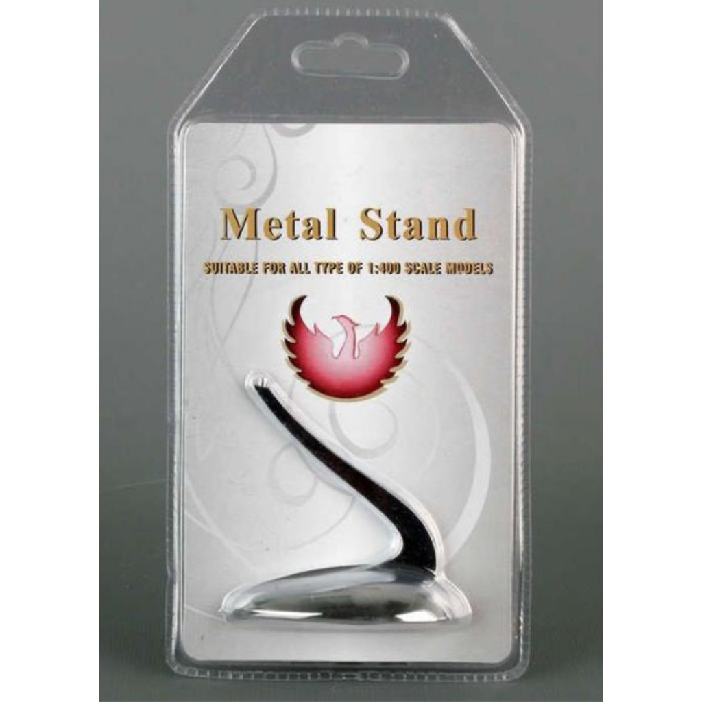ขาตั้งเหล็กสำหรับโมเดลเครื่องบินสเกล 1:400 Phoenix Chrome Stand