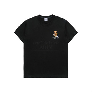 Acme de la vie ADLV Surfing Bear Short Sleeve T-Shirt (Black…
