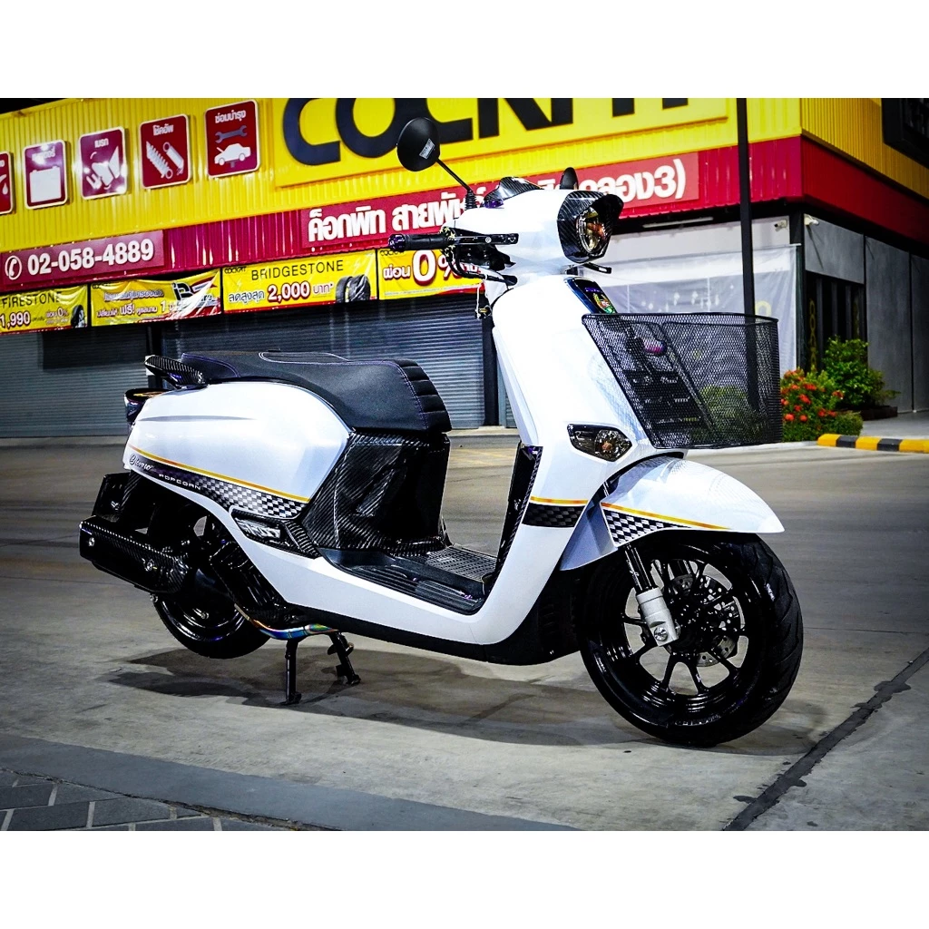สติ๊กเกอร์แต่งลาย Honda GIORNO+ ST-1 ใส ติดได้ทุกสี ทนแดด ทนฝน thumbnail 10