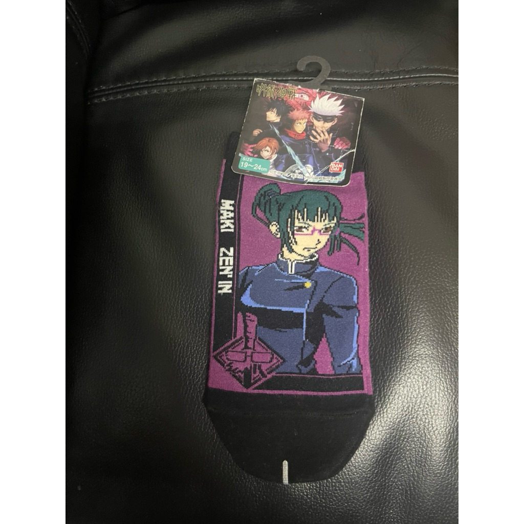 ถุงเท้า Maki Zen'in ~ Jujutsu kaisen ขนาด 19-24 cm.